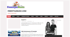 Desktop Screenshot of freestylemusic.com