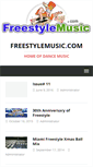 Mobile Screenshot of freestylemusic.com